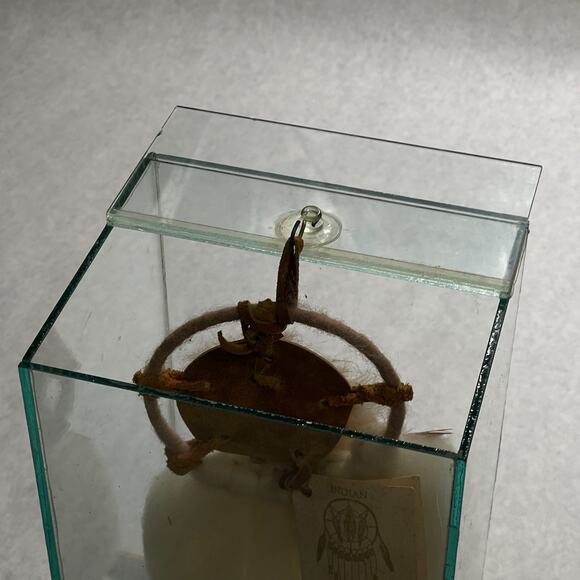 Native American Indian Mandella Hanging Dream Catcher Glass Case Gift - Picture 4 of 8